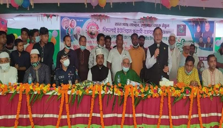 বঙ্গবন্ধুর স্বপ্নপুরনে কাজ করছে সরকার : আবুল হাসেম খান এমপি