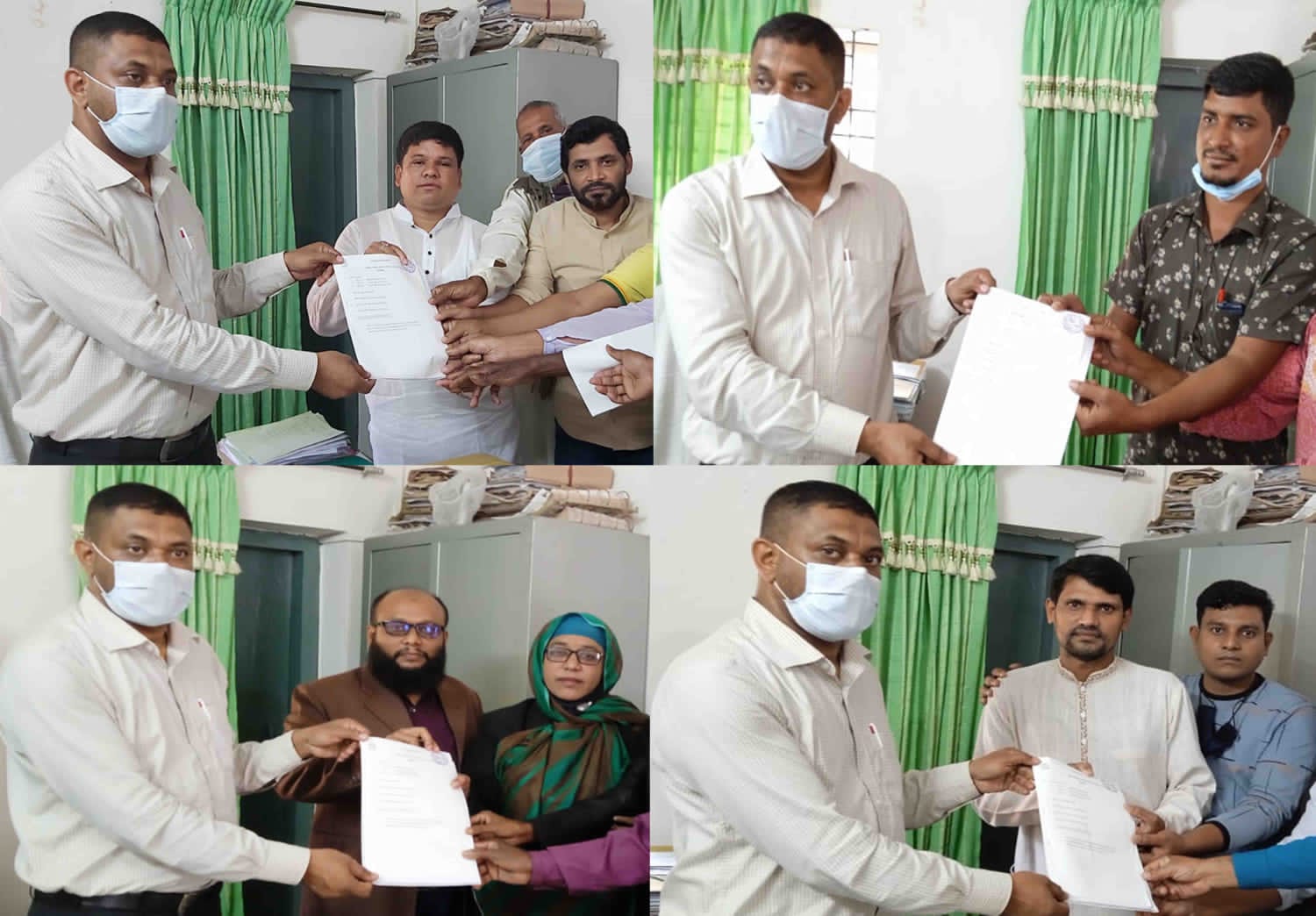 হাজীগঞ্জে আরো ৪ চেয়ারম্যান প্রার্থীর মনোনয়নপত্র সংগ্রহ