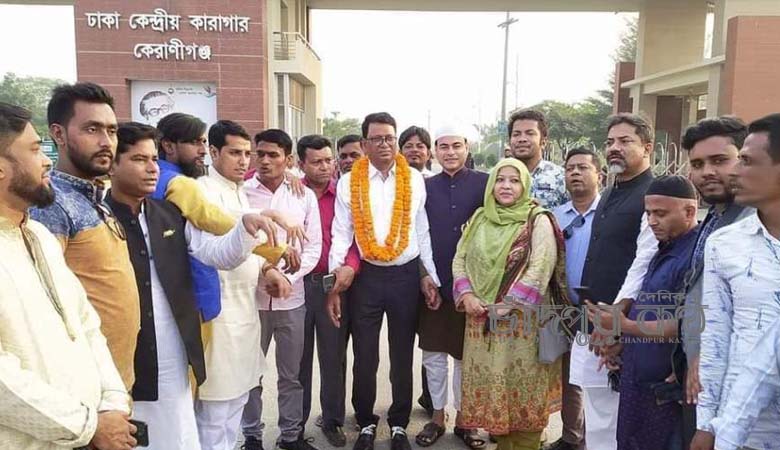 কচুয়া উপজেলা পরিষদ চেয়ারম্যান শিশিরের জামিন লাভ