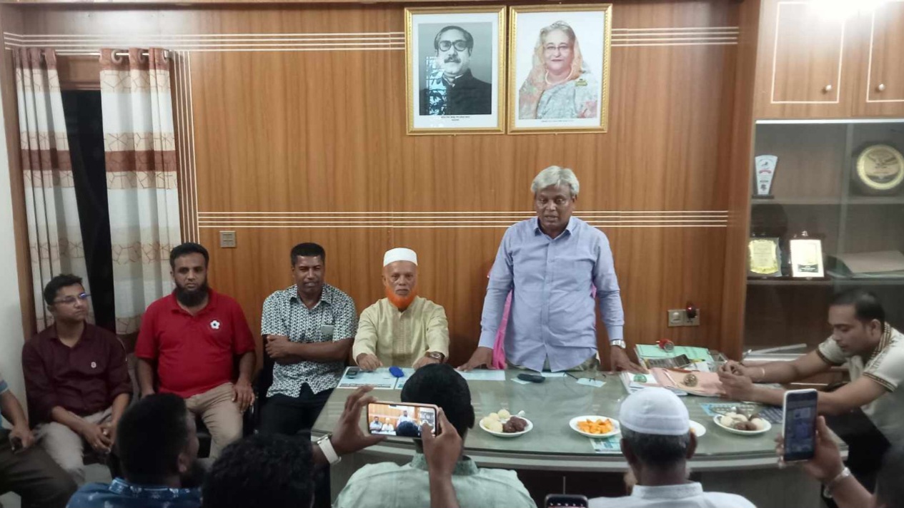 মতলব দক্ষিনে ঈদ পূর্ণমিলনী ও দোয়ানুষ্ঠান