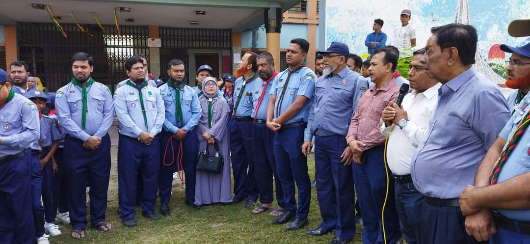 চাঁদপুরে স্কাউট ডে ক্যাম্প অনুষ্ঠিত