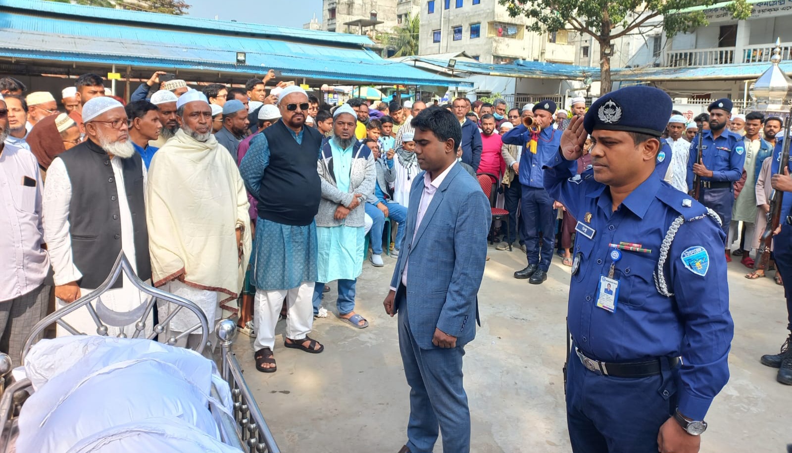 চির নিদ্রায় শায়িত বীর মুক্তিযোদ্ধা বিএম কলিম উল্যাহ ভূঁইয়া