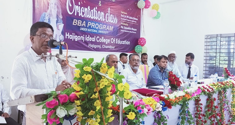 শিক্ষার্থীদের উচ্চ শিক্ষা গ্রহণ করে দেশ গড়ায় নিজেকে আত্মনিয়োগ করতে হবে