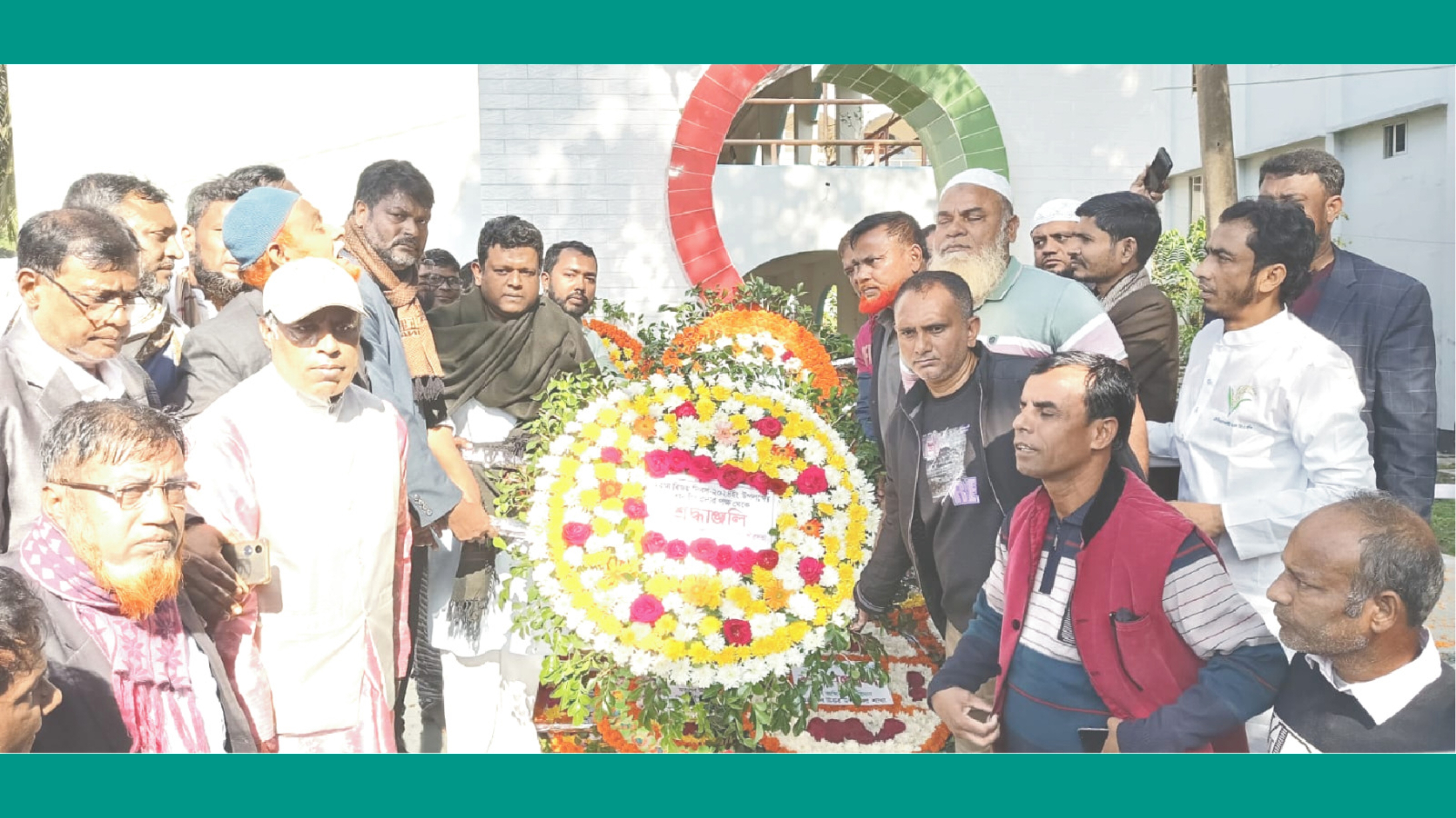 মতলব উত্তরে বিজয় দিবসে বিএনপি নেতা তানভীর হুদার শ্রদ্ধা জ্ঞাপন