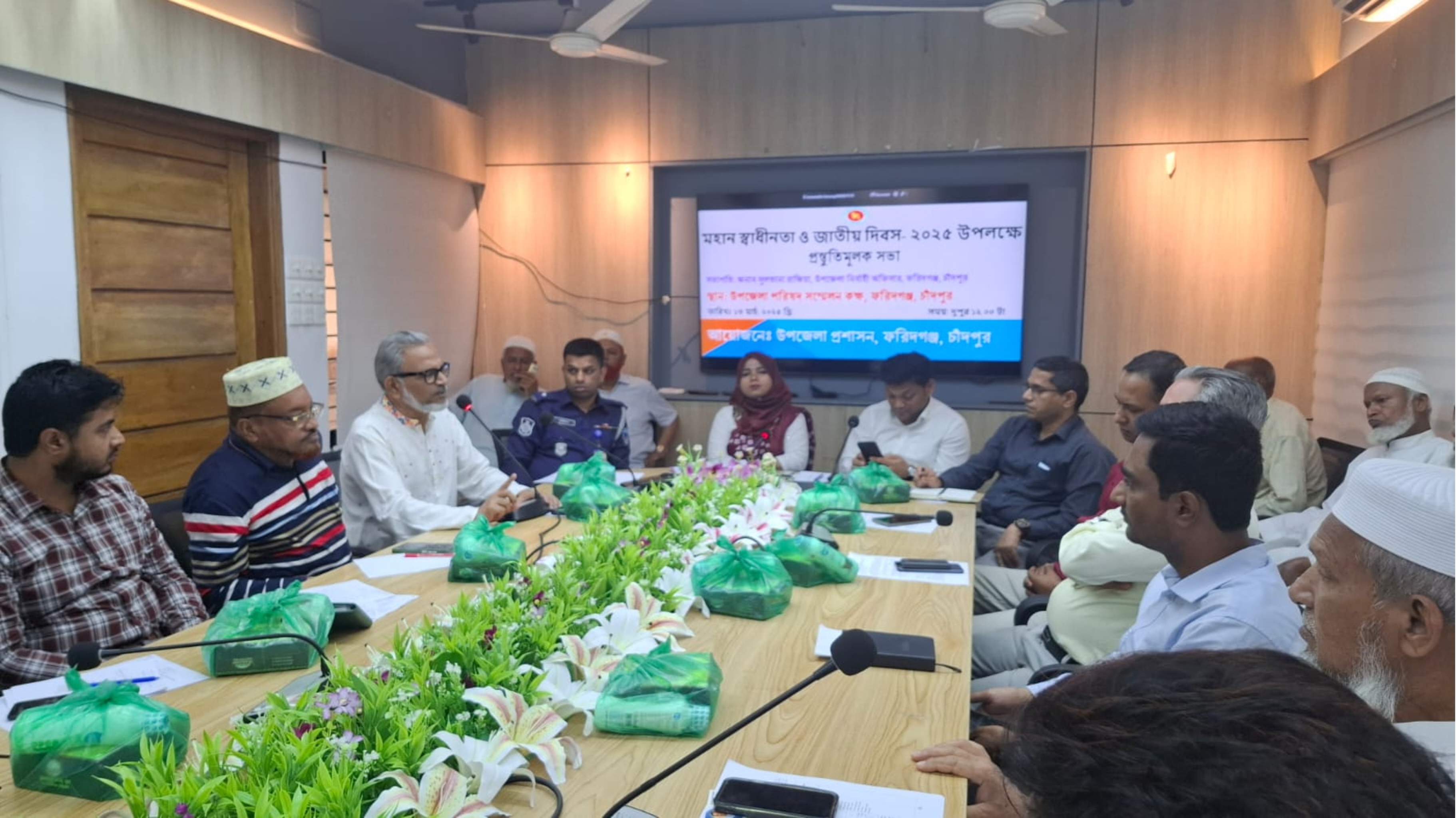 আইনশৃঙ্খলা ভালো রাখতে সকলকে সহযোগিতা করতে হবে : ইউএনও সুলতানা রাজিয়া