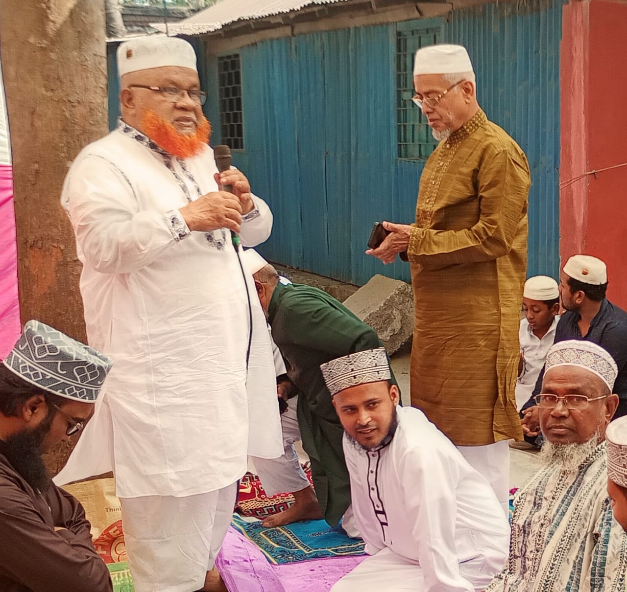 চাঁদপুরে জাকের পার্টির ঈদ জামাত