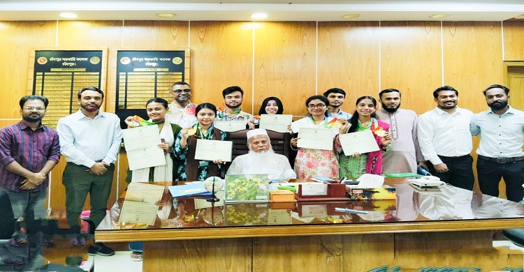 বিভাগীয় পর্বে চাঁদপুর সরকারি কলেজ শিক্ষার্থীদের সাফল্য