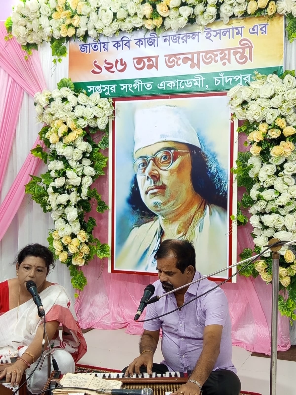 পাঁচ বছর পর সংগীতের মঞ্চে চম্পক সাহা
