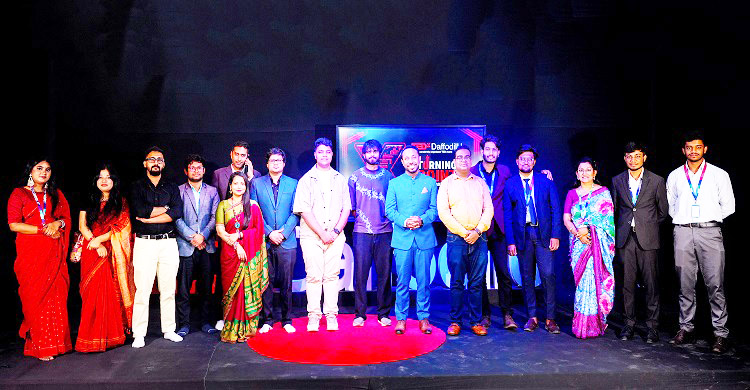 উদ্ভাবন, আত্মসংগ্রাম ও সাফল্যের অনুপ্রেরণায় পর্দা নামলো ‘টেড এক্স ড্যাফোডিল ইউ ২০২৫’- এর