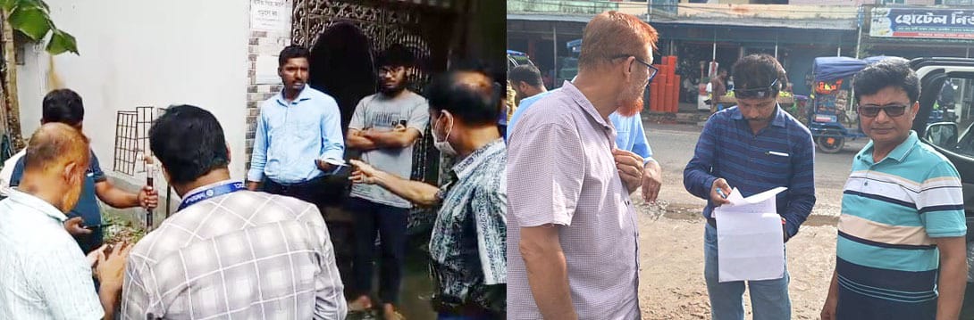 কচুয়ায় ২৫ পরিবারের অবৈধ গ্যাস সংযোগ বিচ্ছিন্ন