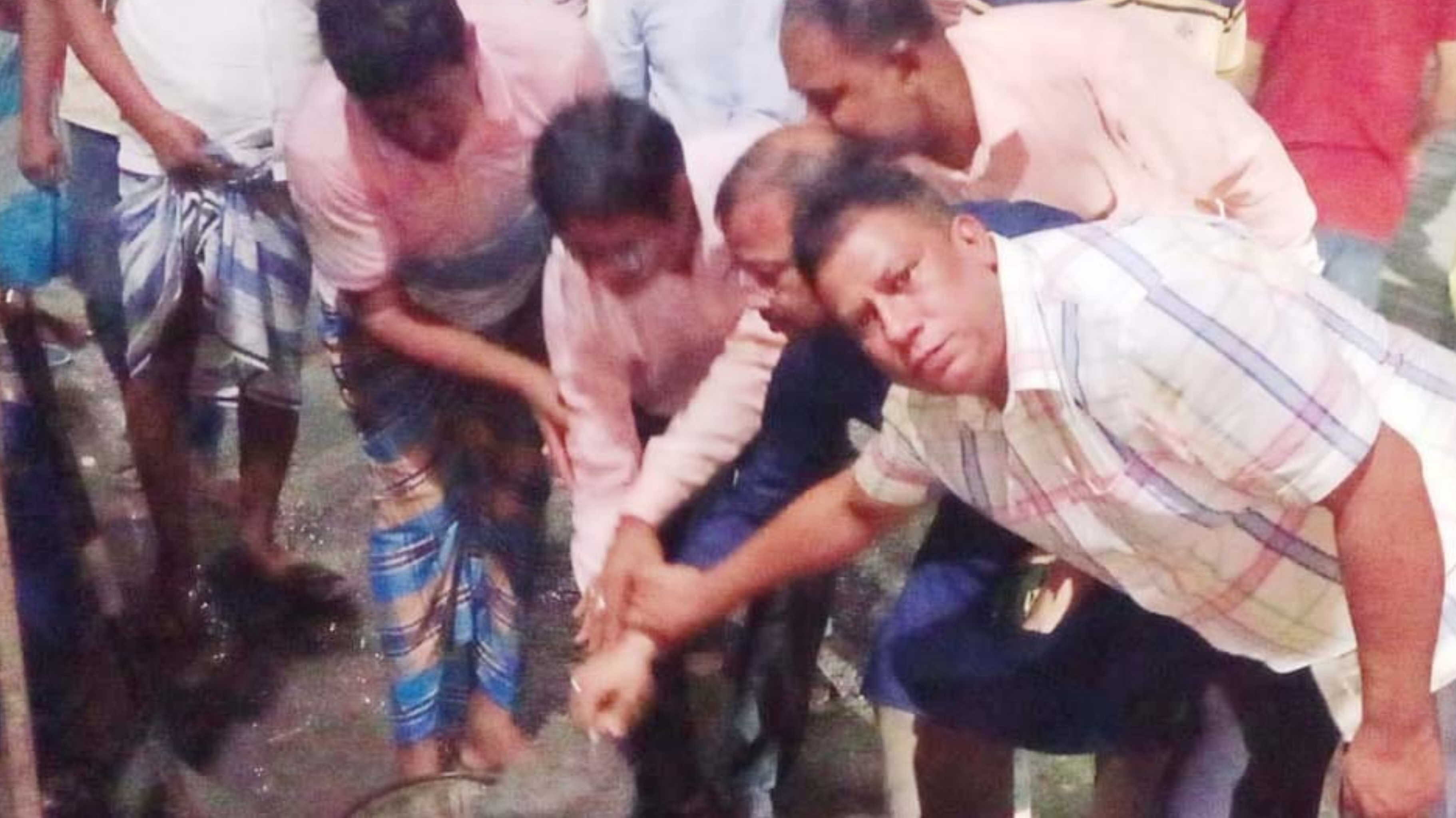 কচুয়ায় দেড়শ'  বছরের পুরোনো কালী মন্দিরের পুনঃসংস্কার কাজ উদ্বোধন