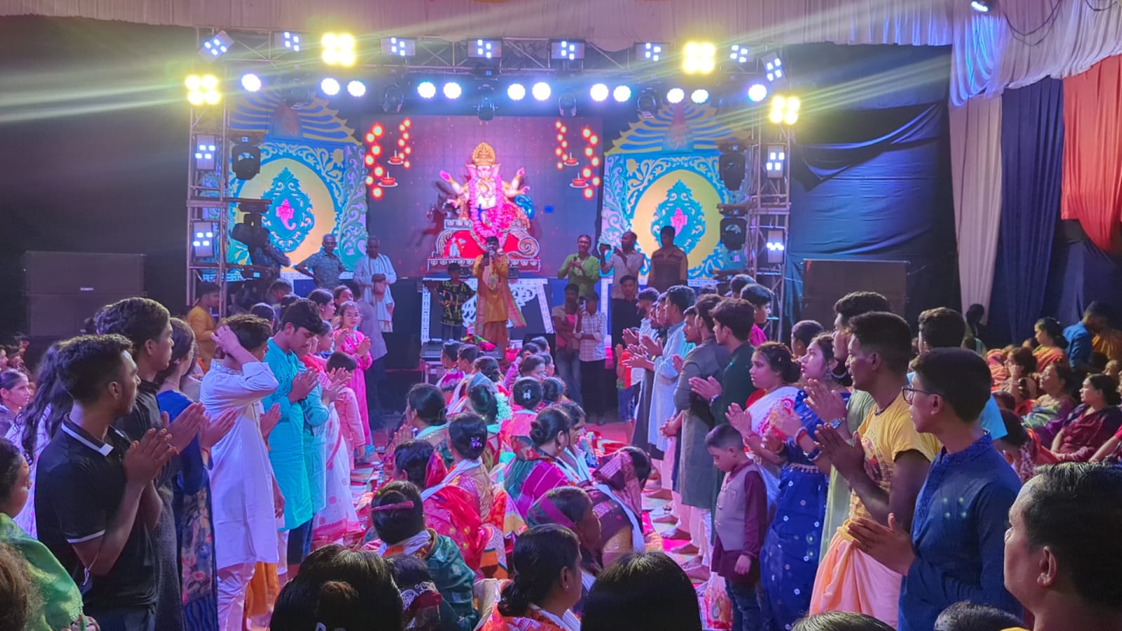 মায়ের চরণে সন্তানের ভালোবাসা, রামগঞ্জে অনুষ্ঠিত হলো মাতৃপূজা