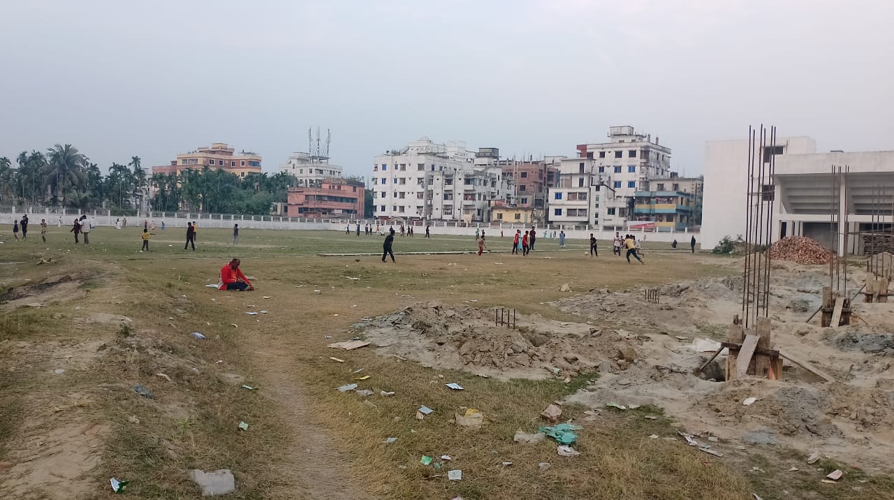 চাঁদপুর আউটার স্টেডিয়ামে ইনডোর স্টেডিয়ামের কাজে ধীর গতি