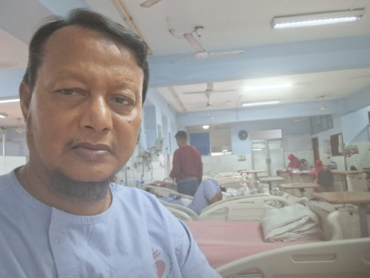 ন্যাশনাল হার্ট ফাউন্ডেশনে ভর্তি, সবার দোয়া কামনা