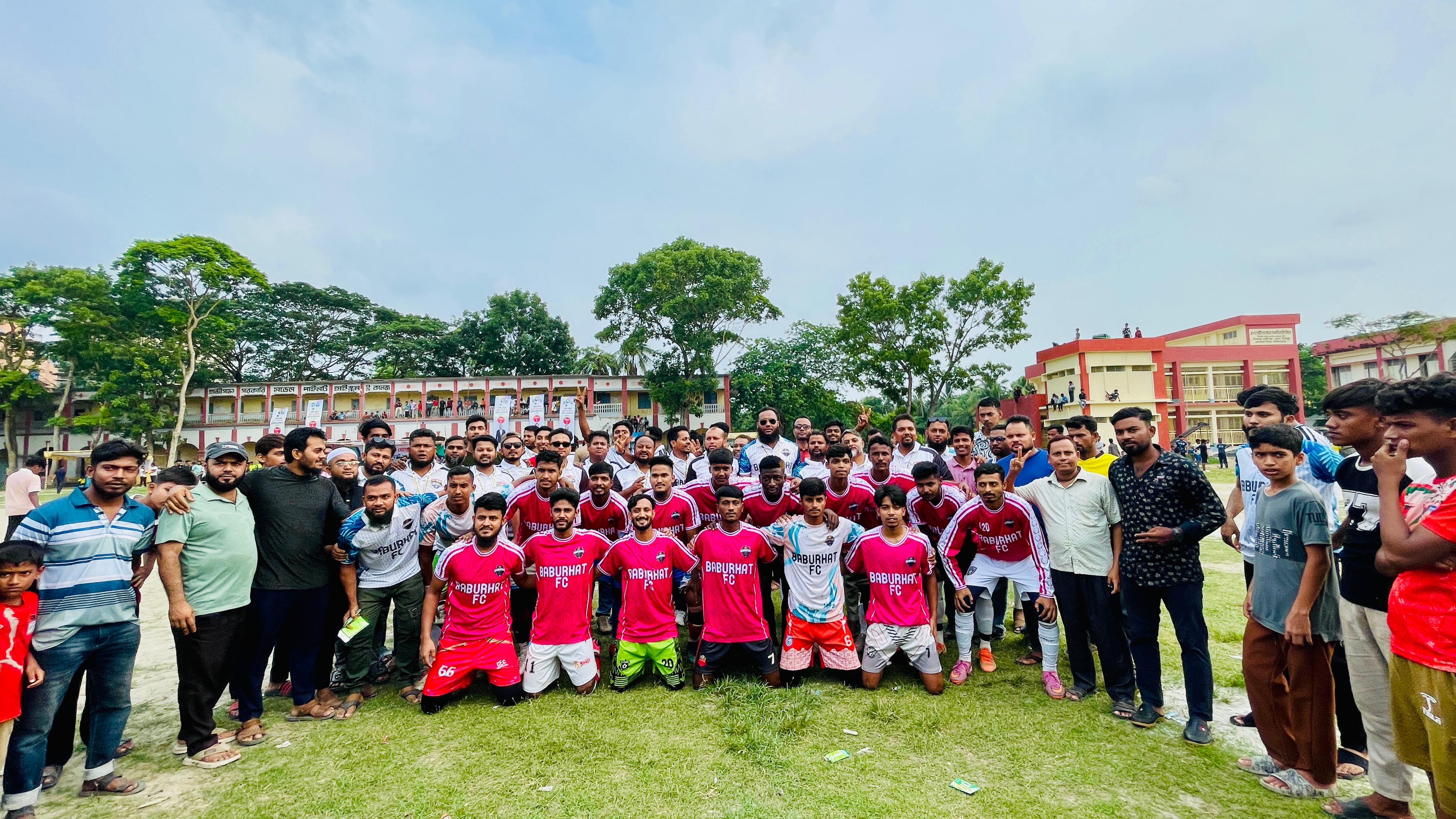 শিরোপা জয়ের লক্ষ্যে মাঠে নামছে বাবুরহাট এফসি