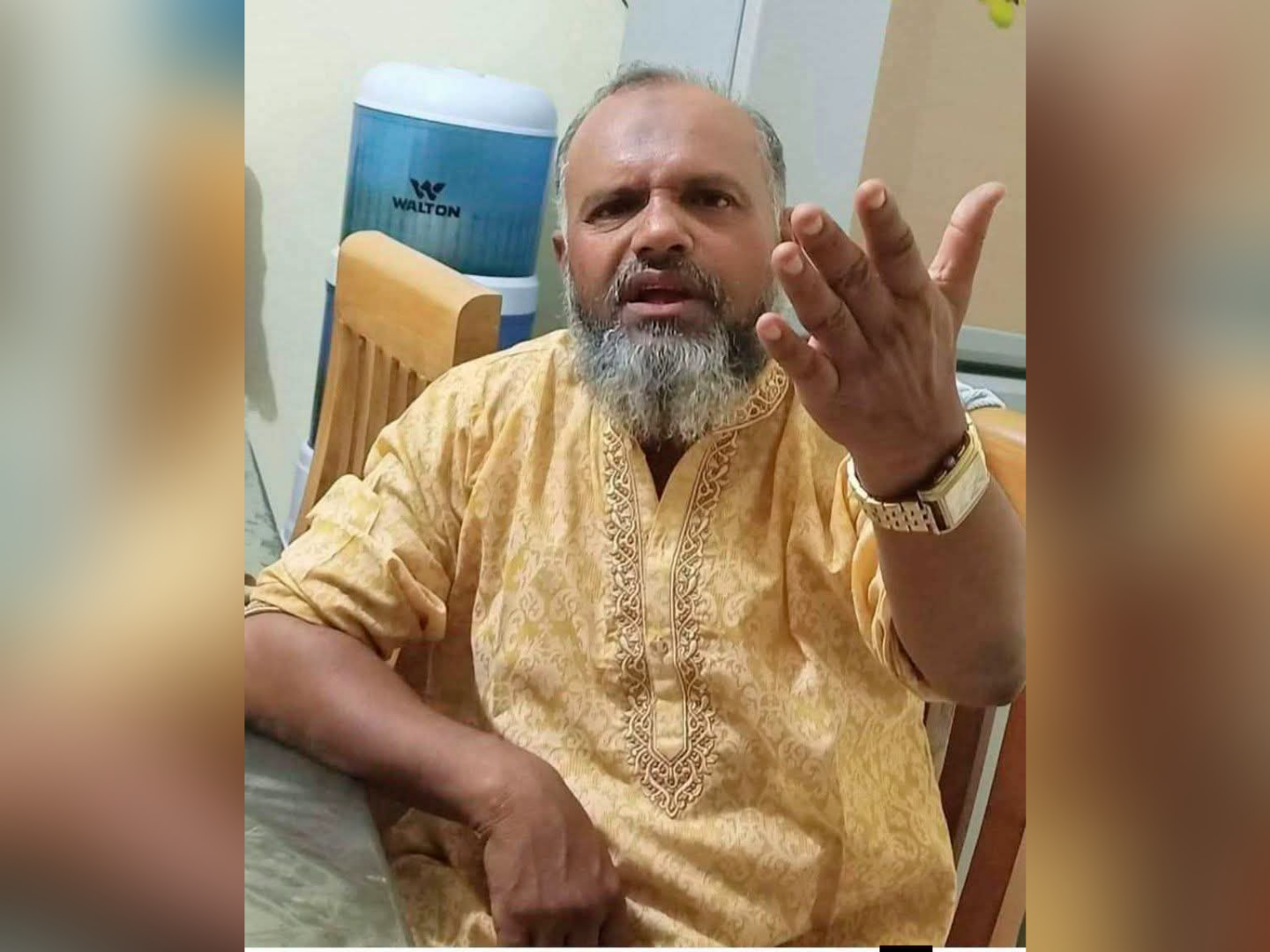 বাবুরহাটের ব্যবসায়ী কাজী ফারুক সড়ক দুর্ঘটনায় গুরুতর আহত