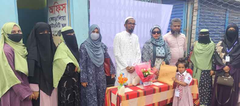 কোড়ালিয়া মেটারনিটি স্কুলে মোশারফ ফাউন্ডেশনের পানির ফিল্টার স্থাপন ও পুরস্কার বিতরণ