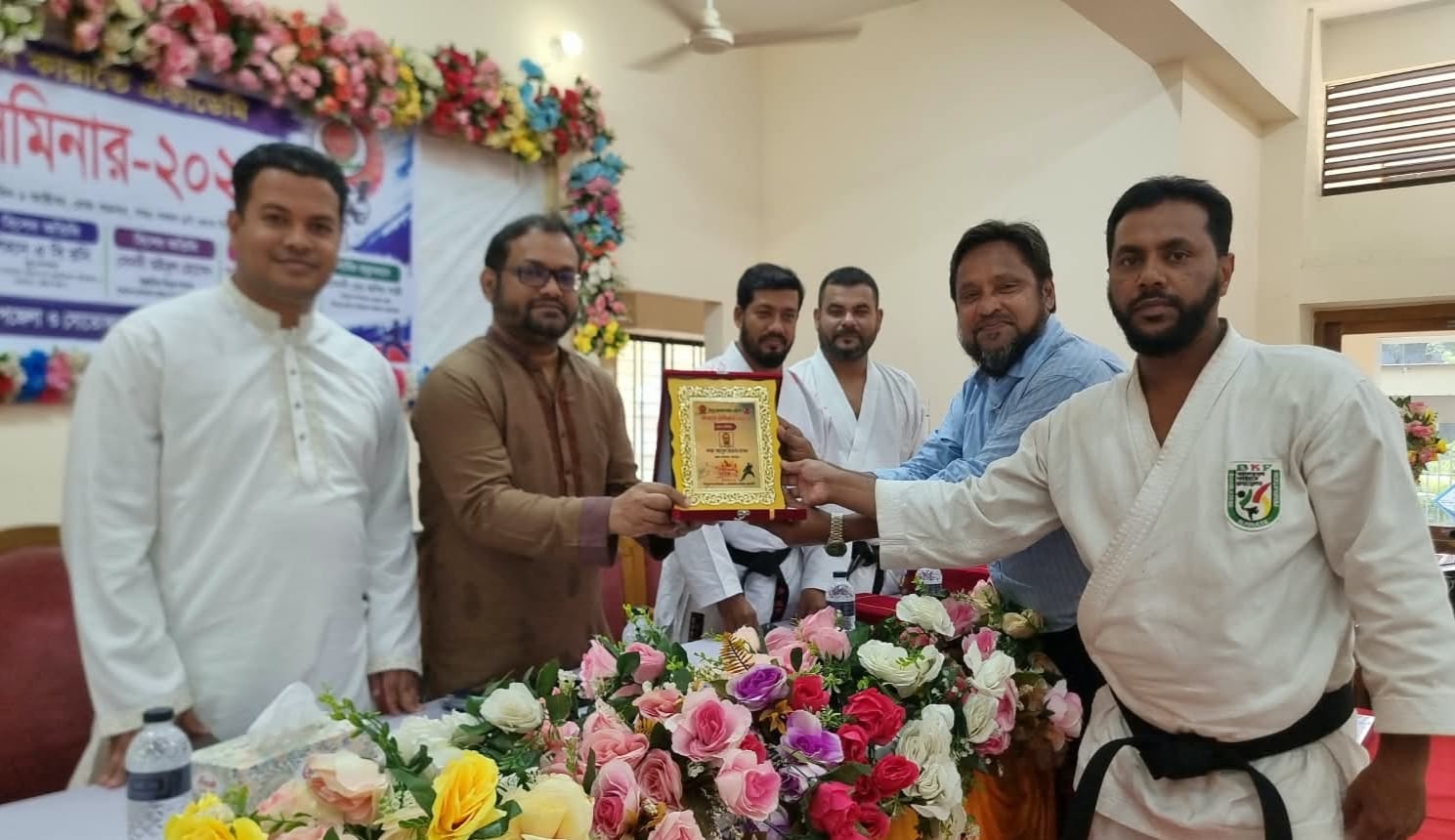 কারাতে শিখে ভালো পর্যায় পৌঁছাতে প্রশিক্ষণার্থীদের প্রতি জেলা প্রশাসকের প্রত্যাশা