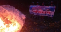মতলব উত্তরে যাত্রীবাহী ট্রলার হতে ৯৭টি চায়না দুয়ারি চাঁই  জব্দ
