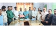 চাঁদপুর জেলা ফটো জার্নালিস্ট অ্যাসোসিয়েশনের নবনির্বাচিত কমিটির কাছে দায়িত্ব হস্তান্তর