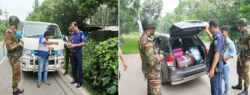 তিন উপজেলায় সাড়ে তিন শতাধিক গাড়িতে তল্লাশি   জরিমানা ১ লাখ ২৭ হাজার টাকা, জব্দ ১৫ মোটরসাইকেল