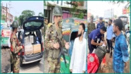 চাঁদপুর সদর, হাজীগঞ্জ ও ফরিদগঞ্জে যৌথ বাহিনীর ভ্রাম্যমাণ চেকপোস্ট
