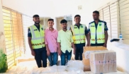 মৌলভীবাজারে হাইওয়ে পুলিশের অভিযানে ভারতীয় পণ্য উদ্ধার, আটক ২