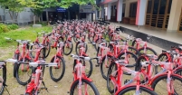 চাঁদপুরে কৃতী শিক্ষার্থীদের মাঝে ত্রুটিপূর্ণ সাইকেল বিতরণ