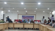 শাহরাস্তিতে দুর্গা পূজার প্রস্তুতি সভায় সড়ক সংস্কার দাবি