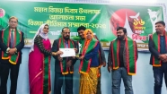 বিজয় দিবসে স্মার্ট উদ্যোক্তা ফোরামের সম্মাননা পেলেন  আলেয়া বেগম লাকি
