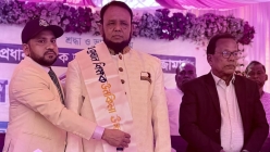 উনকিলা উচ্চ বিদ্যালয়ের প্রধান শিক্ষকের অবসরজনিত বিদায় সংবর্ধনা