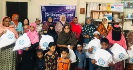ইনার হুইল ক্লাব অব চাঁদপুর সেন্ট্রালের ইফতার সামগ্রী বিতরণ
