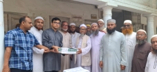 ফরিদগঞ্জে বিভিন্ন এতিমখানায় সৌদি আরবের খেজুর বিতরণ