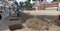 হাসান আলী উচ্চ বিদ্যালয় মাঠ সংরক্ষণ ও উন্নয়নে ৩৫ লাখ টাকার কাজ শুরু