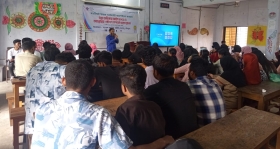 চাঁদপুর সরকারি কলেজে তথ্য অধিকার আইনের ওপর সনাকের স্যাটেলাইট ক্যাম্পেইন