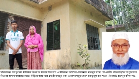 ফরিদগঞ্জে বিএনপি নেতা  হারুনুর রশিদের বাড়িতে হামলা ভাংচুর, নিরাপত্তাহীনতায় পরিবার