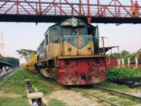 ৫ ঘন্টা পর সিলেটের সাথে ট্রেন চলাচল স্বাভাবিক