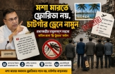 “মশা মারতে ফ্লোরিডা নয়, ডোবার পাশে বসুন”