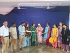 ওয়েফ-এর পক্ষ থেকে নারী ফুটবলার ও নৃত্যশিল্পীদের সম্মানী প্রদান