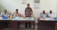 বিদ্যালয়ের এডহক কমিটির সাথে শিক্ষকদের মতবিনিময়