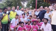 ফ্রিজ কাপ মিনি ফুটবল টুর্নামেন্টে চ্যাম্পিয়ন  বিএম ট্যুর এন্ড ট্রাভেলস