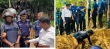 বাড়ির উঠানের মাটি খুঁড়ে স্ত্রীর মরদেহ উদ্ধার, স্বামী আটক