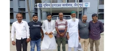 পুলিশ সুপারের সঙ্গে মালিক-শ্রমিক নেতাদের সৌজন্য সাক্ষাৎ