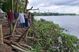 হুমকির মুখে কেয়ারের সড়ক ও বসতবাড়ি
