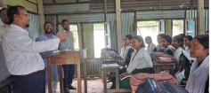 মতলব দক্ষিণের দু বিদ্যালয়ে জেলা শিক্ষা কর্মকর্তার পরিদর্শন