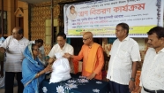 হাজীগঞ্জে পার্থসারথি অনিক স্মরণে ত্রাণ পেলো অসহায় পরিবার
