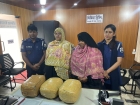 চাঁদপুর লঞ্চঘাটে ৯ কেজি গাঁজাসহ দু নারী আটক