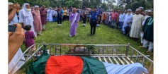 মতলব উত্তরে বীর মুক্তিযোদ্ধা ফজলুল করিম শিকদারের ইন্তেকাল  রাষ্ট্রীয় মর্যাদায় দাফন সম্পন্ন
