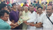 কুমিল্লায় রাজ-রাজেশ্বরী কালী মন্দিরে ২৪ প্রহরব্যাপী মহানামযজ্ঞ চলছে