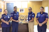 সহকারী পুলিশ সুপার মিয়াজী আলিফ ইমরানের বিদায় সংবর্ধনা